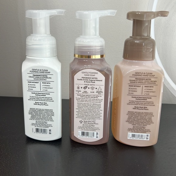 Bath and Body Works Gentle Foaming Hand Soap Trio - Picture 2 of 5